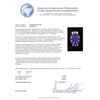 Image 5 : 16.83 ctw Tanzanite, Sapphire and Diamond Ring - 14KT White Gold