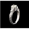 Image 4 : 1.28 ctw Diamond Ring - 18KT White Gold