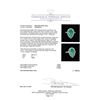 Image 5 : GIA Cert 5.49 ctw Emerald and Diamond Ring - 14KT White Gold