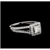 Image 1 : 1.41 ctw Diamond Ring - 14KT White Gold