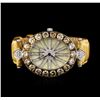 Image 2 : Richard Junot Big Oval 18KT White Gold 10.42 ctw Diamond Watch