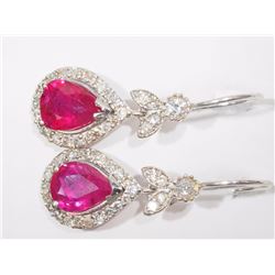 #63-14K GOLD RUBY & DIAMOND