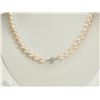 Image 1 : #44-NATURAL PEARL NECKLACE W/ MAGNETIC CLASP