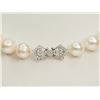 Image 2 : #30-STERLING SILVER FRESHWATER PEARL NECKLACE