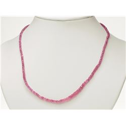 #50-18KT GOLD CLASP RUBY NECKLACE