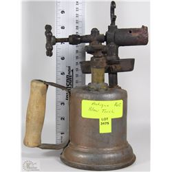 ANTIQUE BLOW TORCH