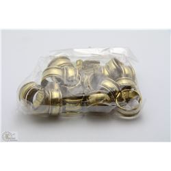 BAG OF COPPER & BRASS RINGS