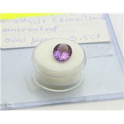 4)NATURAL PURPLE AMETHYST (BRAZILIAN) UNTREATED