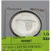 Image 1 : CANADA LAST SILVER DOLLAR ISSUE 1867-1967 MINT