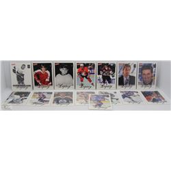 WAYNE GRETZKY LEGACY CARDS X 15