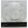 Image 1 : LARGE ESTATE PINWHEEL CRYSTAL BUD VASE
