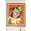 Image 1 : FRAMED NEEDLE POINT CLOWN PICTURE