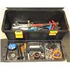 Image 1 : BLACK TOOL BOX WITH CONTENTS