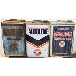 TEXACO VALOR MOTOR OIL, GULF AUTOLENE, B-A MOTOR