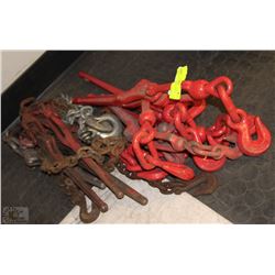 3 LARGE 5400LBS AND 3 SMALL 2200LBS BOOMERS