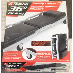 NEW "ALLTRADE" 36IN FOLDING CREEPER WITH