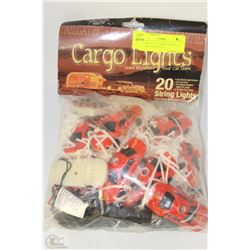 2003 RACE DAY CARGO LIGHTS - 20 STRING LIGHTS WITH