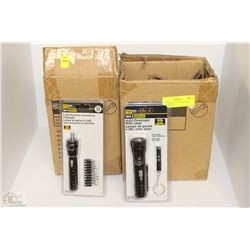 CASE OF 6PC LED PRECISION RATCHETING FLASHLIGHT &