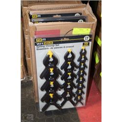 CASE OF FOUR 17PC SPRING CLAMP SETS