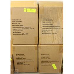 4 CASES OF STEREO AUDIO CABLES