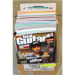 BOX W/36 MUSIC BOOKS - ROCK, POP &