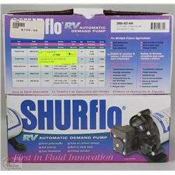 2 SHURFLO RV AUTOMATIC DEMAND PUMP