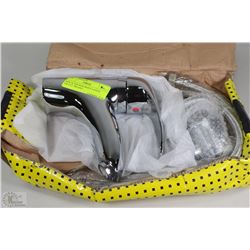 NEW IN THE BOX MOEN VANITY FAUCET "SILVER"