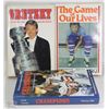 Image 1 : 3 GRETZKY BOOKS 1988