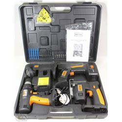 NEW CHALLENGE CORDLESS POWER TOOL KIT 230-240V