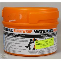 NEW WATERJEL BURN WRAP FOR USE AS AN EMERGENCY