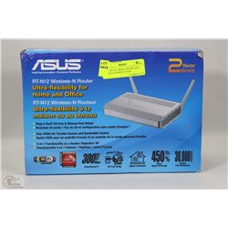 ASUS RT-N12 WIRELESS ROUTER ULTRA FLEXIBILITY FOR
