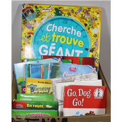 LARGE BOX OF CHILDREN'S BOOKS INCL. WALT