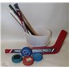 Image 3 : MIXED SPORTS EQUIPMENT LOT; HOCKEY STICKS ADULT