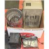 Image 1 : BOX WITH ASSORTED HEATERS