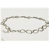Image 1 : #3-STERLING SILVER DIAMOND INFINITY DESIGN