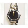 Image 1 : #34-MOVADO MUSEUM WATCH WITH 18 DIAMONDS