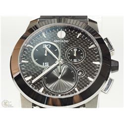 #59-MOVADO VIZIO UNISEX WATCH WITH RUBBER STRAP