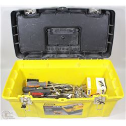 TOOLBOX CONTAINING SOME HARDWARE