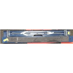 PAIR OF METAL FOLDING SAW HORSES - 300LB CAPACITY