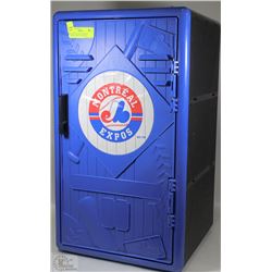 MONTREAL EXPOS STORAGE LOCKER 14"W X 14"D X 24"H