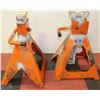 Image 1 : PAIR OF 12 TON JACK STANDS