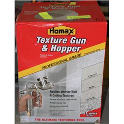 HOMAX TEXTURE GUN & HOPPER
