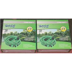 PAIR OF NEW 25FT AUTOMATIC EXPANDING &