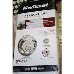 KWIKSET KEY CONTROL DEADBOLT KIT