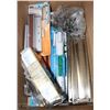 Image 1 : BOX FILLED WITH HOME RENOVATION ACCESSORIES