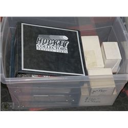 ESTATE HOCKEY CARD COLLECTION CONTAINS BOOKS OF