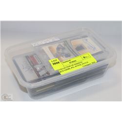 COLLECTION OF INSERTS/ RCS+GEMS, #'D, AUTOS, PATCH