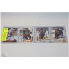 Image 1 : FOUR CALGARY FLAMES SIGNED HOCKEY CARDS INCLUDING