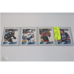HOCKEY ROOKIE CARDS INCLUDING RYAN SMYTH, ED