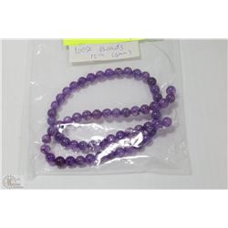 12)RUSSIAN AMETHYST 6MM LOOSE BEADS 15" WORTH